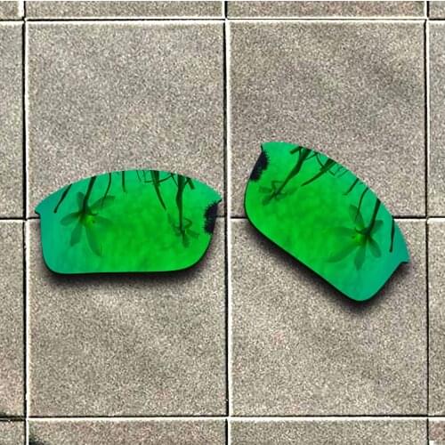 Emerald Green Polarized Sunglasses Replacement Lens for-Oakley Thinlink Frame 100% UV Protection Good Fitness