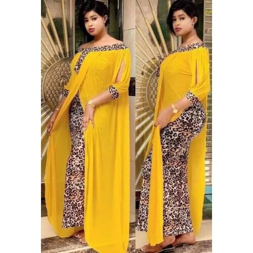 Muslim Dress Leopard Print Abaya Dubai Kaftan Hijab Turkish Dresses Sexy Abayas Dresses For Women Caftan Robe Islam Clothing