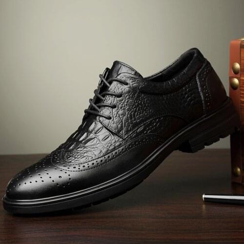 Men Wedding Shoes Microfiber Leather Formal Business Pointed Toe for Man Dress Shoes Mens Oxford Flats 2021 New