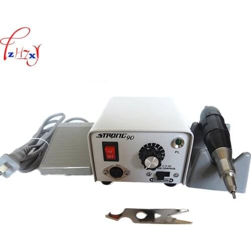 Desktop foot 90 engraving machine +102 handles, fine carving, grinding, metal processing tools 220V 65W