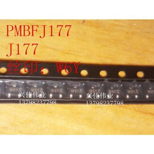 Original New 5pcs / PMBFJ177 J177 W6Y SOT23 MOS