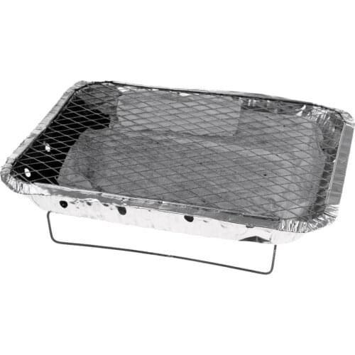 Portable Ready to Use Disposable Barbecue Grill Charcoal BBQ for Home Outdoor Travel Fishing