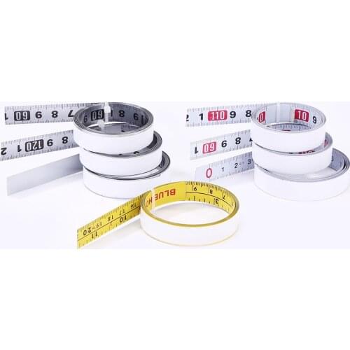 1m Self Adhesive Metric Scale Stainless Steel Miter Track Tape Woodworking Ruler Suitable For Wood And Other Solid Surfaces