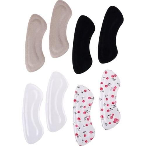 Silicone Gel Women Heel Inserts protector Foot feet Care Shoe Insert Pad Insole Cushion