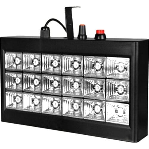 Hot sale 18 led strobe flashing bar show stage light indoor room dance flash lights MP3 sound control dj stroboscope lighting