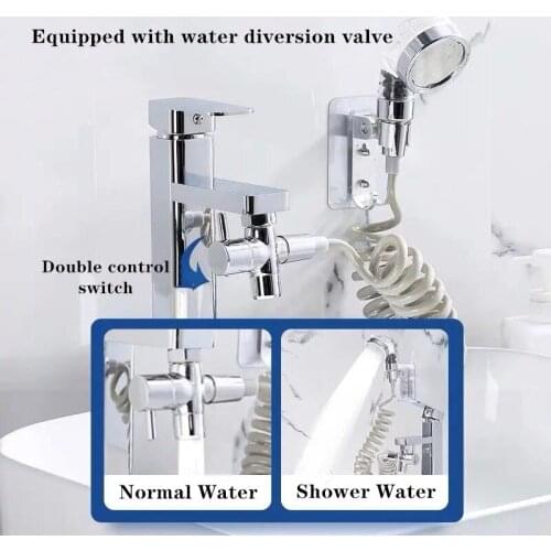 Faucet External Shower Hand Toilet Faucet Filter Flexible Suit Wash Hair House Kitchen Sink Faucet Water Saving
