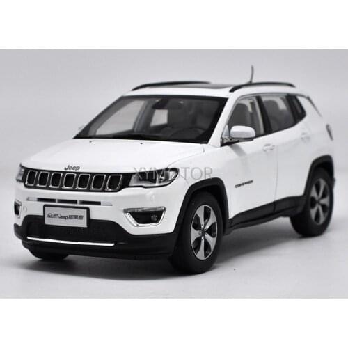 1/18 For Jeep COMPASS Diecast Model CAR Toys kids Boys girls Gifts Collection Display White/Red Metal,Plastic,Rubber