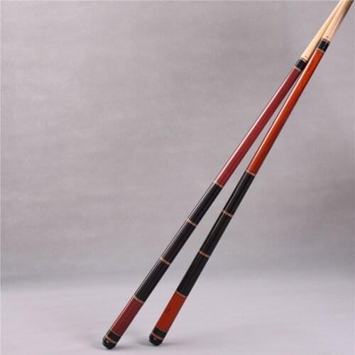 Mit Pool Cue 12.8mm MC2 Handcrafted Ebony Purpleheart Rengas Hardrock Maple Shaft No Wrap Handle Carom Cue Stick Billiard Cue