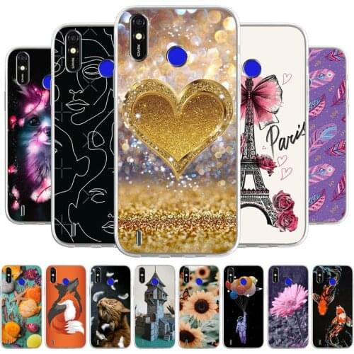 For Tecno Spark 4 Lite Cover Case TPU Soft Silicone Cases For Tecno Spark 5 6 Air Pro Pouvoir 4 Shell Coque Fundas Phone Painted