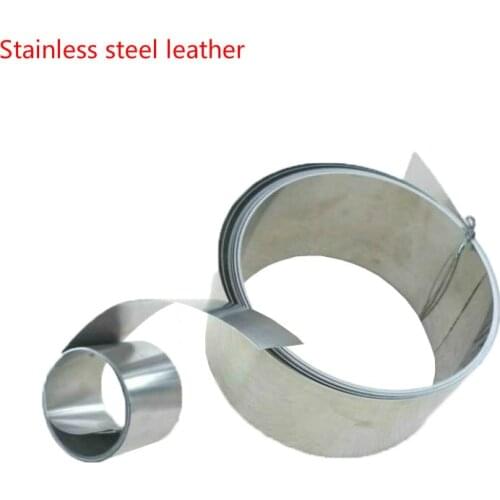 Length 500mm 304 Stainless Steel Strip, Thin Steel Plate, Stainless Steel Sheet Steel Skin Stainless Steel Cold Welding Sheet
