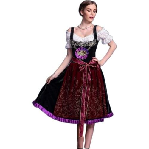 Bavarian beer costum Germany Beer Festival clothing Maid Costume Cloth Anime Cosplay clothing Akihabara sexy maid costume