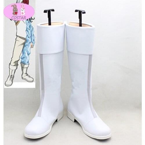 COSTAR My Hero Academia Shoto Todoroki Cosplay Boots Boku no Hiro Akademia Handmade Shoes