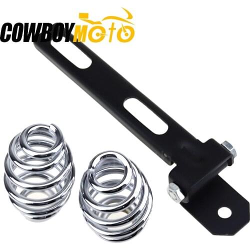Motorcycle Solo Seat Mount Kit Seat Springs Clip Bracket Mounting For Harley Sportster XL 883 1200 Bobber Chopper Custom