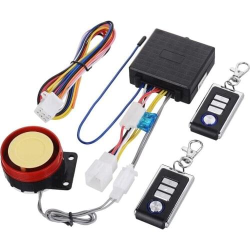 Anti-hijacking waterproof motorcycle security alarm/one way motorcycle alarm system 12V system alarm