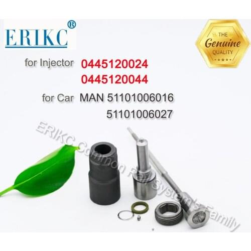 Overhaul Repair Kits F00RJ02818 Injector Nozzle DLLA144P1417 Valve F00RJ01159 Nut F00RJ02219 for Man TGA 0445120044 0445120024