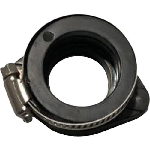 28MM Rubber Carb Intake Adapter Boot Flange For Mikuni VM24 PE26 OKO28 Carburetor