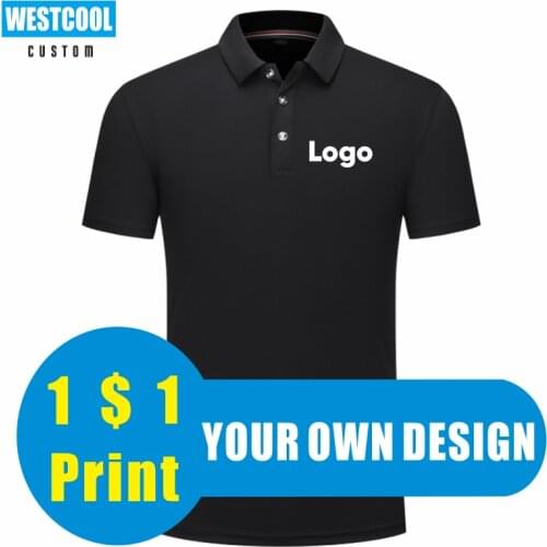 Short-Sleeved Polo Shirt Custom Embroidery Logo Printed Personalized Design Summer Cheap 8 Colors Polo Shirts WESTCOOL
