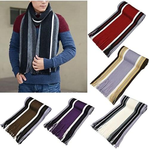 Sanwood Men's Long Scarves