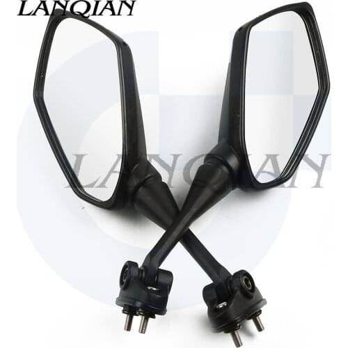 Universal Motorcycle Mirrors motorbike Rearview Cafe racer ABS Plastic side Mirror For Yamaha YZF R3 Suzuki gsxr BMW