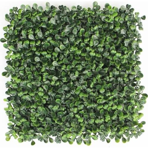 Green Milan lawn simulation artificial outdoor anti sunscreen lawn green plant wall home decoration artificial grass 50x50cm
