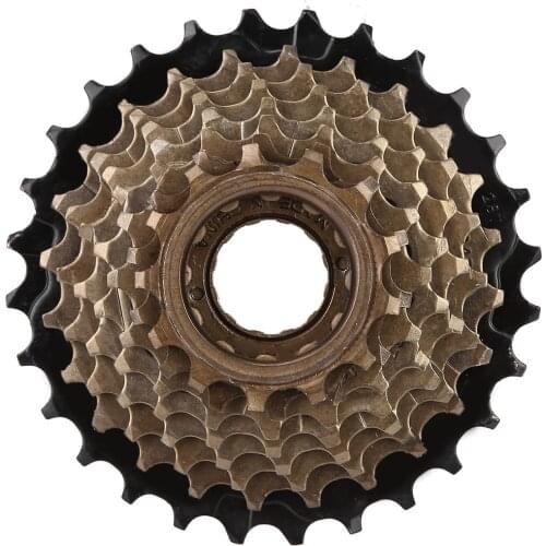 14-28T Road Bike Freewheel Bicycle Freewheel Cassette Sprocket 6/7/8 Speed Mountain Bike Replacement Accessory Bicycle Parts