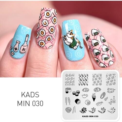 AriesLibra Nail Art Stamping Plate Fashion Pattern DIY Nail Image Printing Plate Template Manicure Stamp Printer