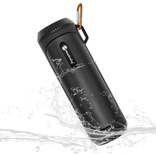 Wireless Bluetooth Speaker Emergency Light Speaker FM Radio TWS Connection V5.0+EDR Stereo Sound Portable TF Card Speaker