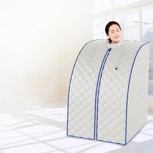 Household steaming box Folding Portable sauna Far Infrared dry steaming room Sauna box with remote control 6067