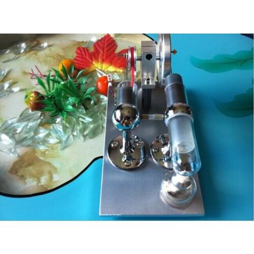 Stirling engine model Stirling generator external combustion engine physics toys steam machine hobby