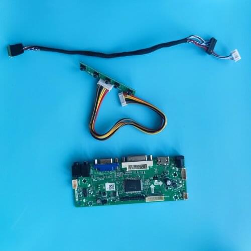 Kit for HSD100IFW4-A00 10.1" LED DIY 1024*600 Monitor M.N68676 Panel Screen LVDS 40pin VGA DVI HDMI LCD Controller board