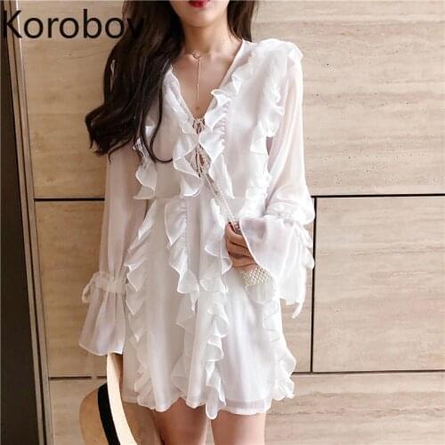 KOROBOV Flared Summer Dresses