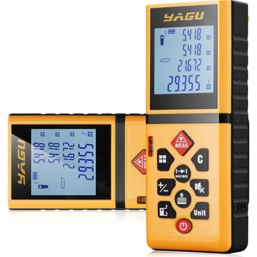 Laser Distance Meter 50M 60M 80M 100M 120M Rangefinder Laser Tape Range Finder Build Measure Device Ruler Test Tool