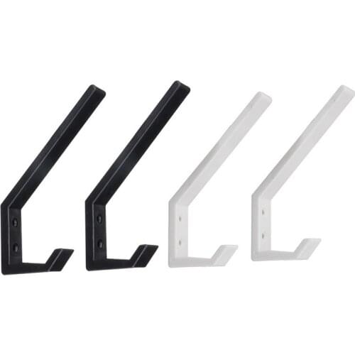 Multi-Purpose Solid Hooks Helmet Holder Clothing Jacket Bags keys Hook for Home Kitchen Cabinet Wall Mount Hanging