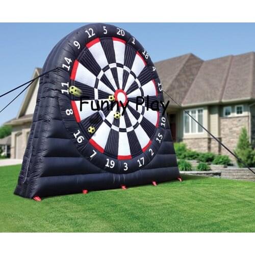 Inflatable soccer training dummy football target inflatable Soccer Dart kick goal game