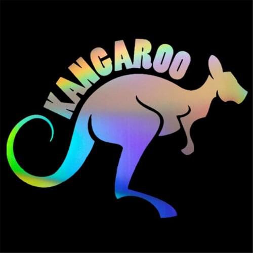 Kangaroo Sticker Motorcycle Laptop Window Vinyl Wall Art Bumper Car Home Decal
