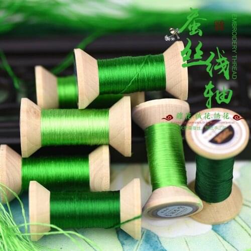 New Item Chinese 100% Silk Embroidery Thread Yarn embroidery floss for Sewing Article Wooden packing