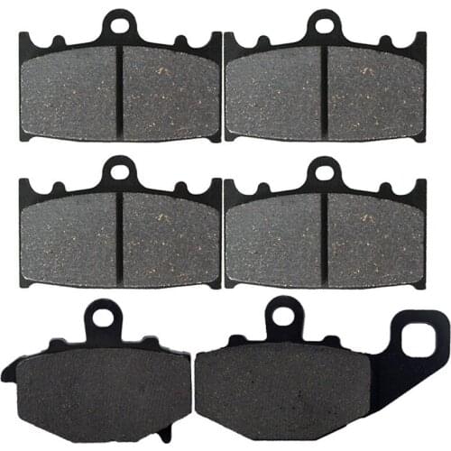 Motorcycle Front and Rear Brake Pads for KAWASAKI ZR400 Zephyr 400 1997 1998 1999 2000 2001 ZZR400 ZZR 400 ZX400 1993-1999