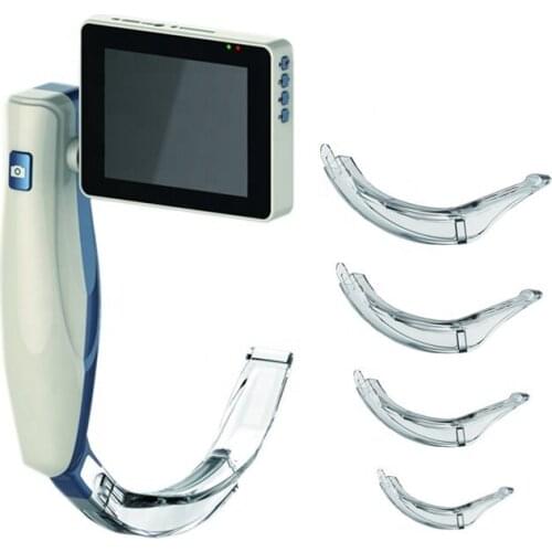 Portable Video Flexible Miller Laryngoscope Set Endoscope Urology E.N.T Anesthesiology General Surgery Intubation