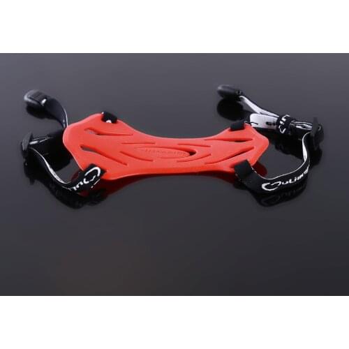 Rubber Shooting Bow Arrow Archery Arm Guard Armband, Hunting Forearm Protective Gear
