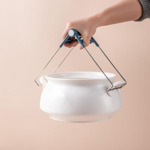 Anti-scald clamp 6-piece set of high temperature resistant non-slip dish clamps