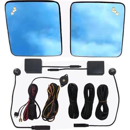JL BSD Alarm System Detector Radar 24ghz Blind Spot Detection Security Assist Side Rear View Mirror LED Warning For Wrangler JK