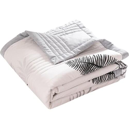 Washed Cotton Air-conditioning Quilt Core Cool Summer Covering Event Gift Spring Autumn Soft Breathable Comfortable Cozy Healthy