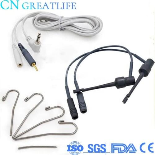 Dental File Clip Measuring File Dental Apex Locator Accessories Measuring Wire Probe Cord File Holders Hooks Lip Clips