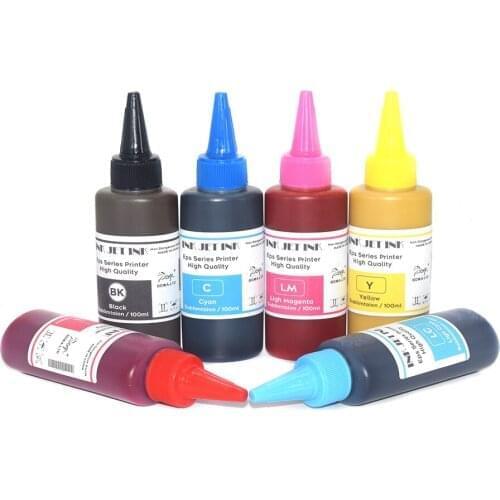 6Colors Sublimation Ink for Epson T0781-T0786 For Epson R260 R380 R280 RX580 RX680 RX595 Artisan 50 Printer