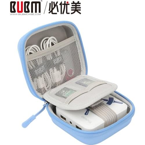 BUBM bag for mobile power digital receiving accessories power bank membory card cable organizer portable bag for USB U disk