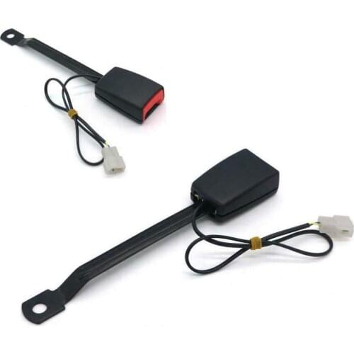 1Pc Universal Car Seat Belt Lock Auto Car Safety Buckle Insert Socket Connector with Warning Cable Car Accessories