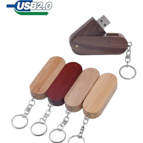 Wooden usb 2.0 flash drive 4GB 8GB 16GB pendrives 32GB 64GB Pen Drive 128GB Flash Disk Memory Stick Drive cle Usb Real capacity