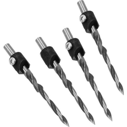 High-speed Steel Flute Countersink Drill Bit Woodworking Guide Drill Bit For Woodworking punching Chamfering Cutter tools