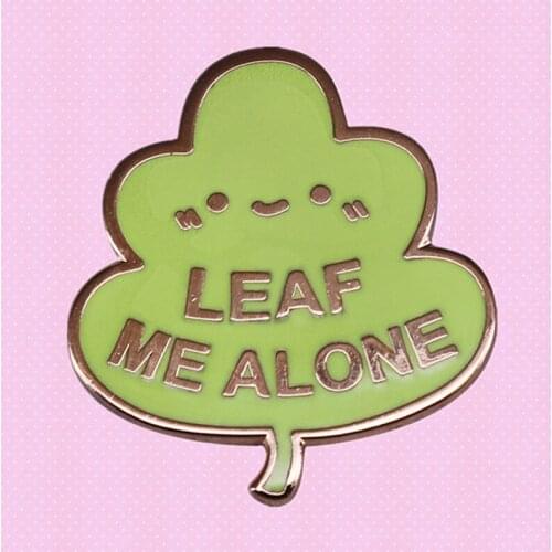 Introvert Socially Awkward Humor Enamel Pin nature and puns fans gift brooch friendly reminder Backpack Jacket badge