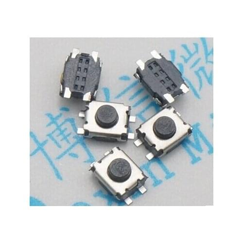1000pcs smd 3 * 4 * 2MM Micro button 3X4X2 tact switch 4 pin little turtle single shrapnel temperature 3x4x2MM